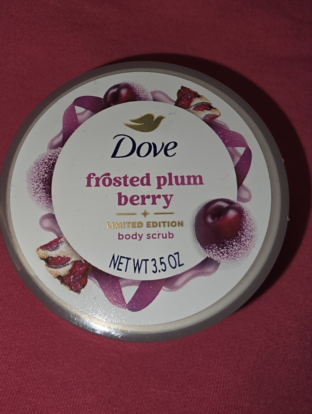 Dove Frosted Plum Berry Body Scrub - Plum